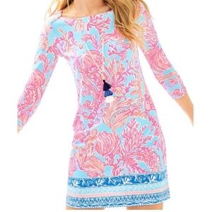 Lilly Pulitzer Sophie Dress, Shell We Dance Seasalt Blue, Like New, Never Worn
